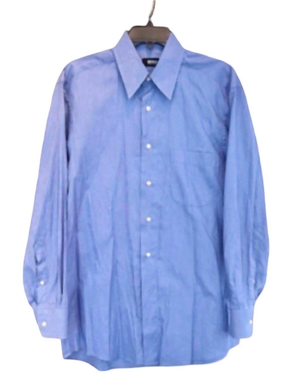 Boss Hugo Boss Men’s Button-Down Dress Shirt. Blue. 15.5” / 32-33